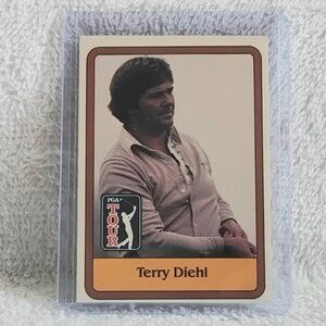 5/$20 E/NM 1981 Donruss Golf Inaugural Terry Diehl PGA Tour Card 59!!